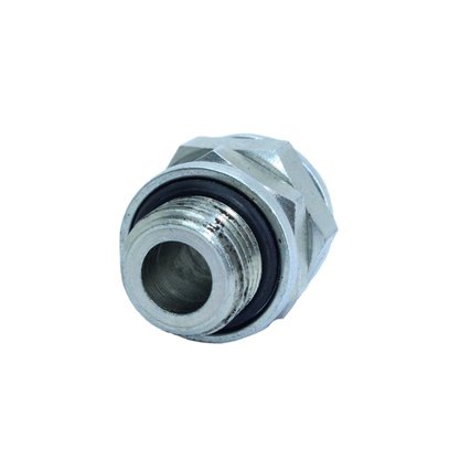 Niple macho/macho com contra porca m16 x m16