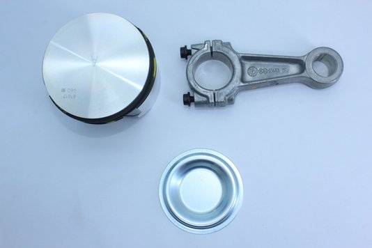 Pistão e biela para compressor de ar para mbb