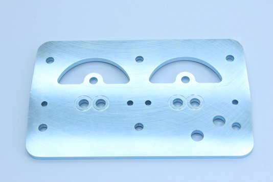 Placa de assento de válvula p/ comp. 2 cil. 88mm aço