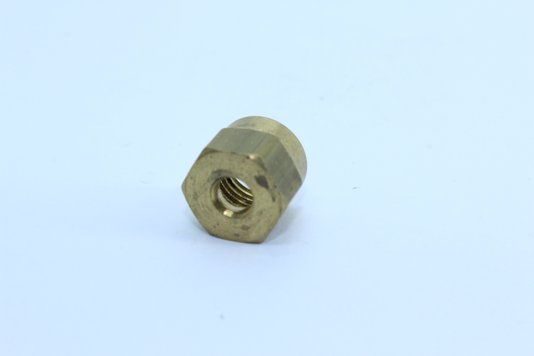 Porca de conexão tubo 4mm x rosca 3/8