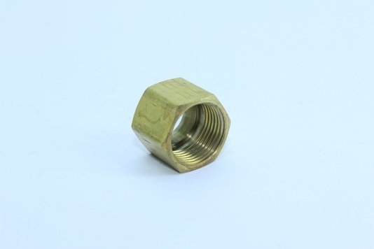 Porca em metal para tubo 5/16