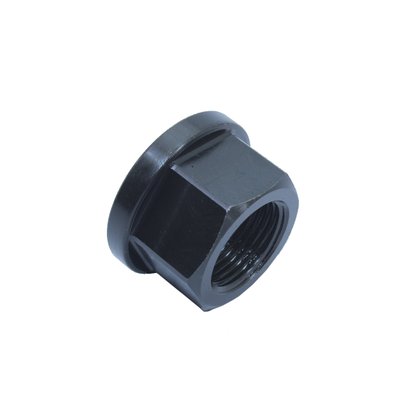 Porca sextavada m20x1,5 flangeada rosca esquerda kgm
