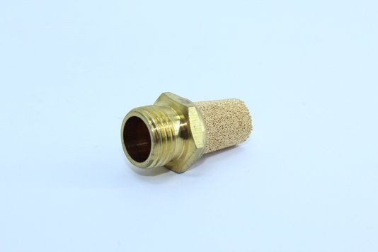 Silenciador de latão 1/4 bsp