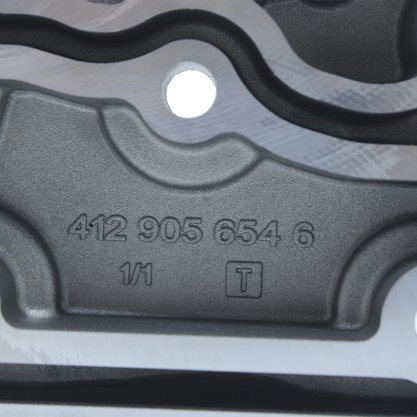 Tampa Cabeçote Compressor Duplo Wabco Mercedes-Benz