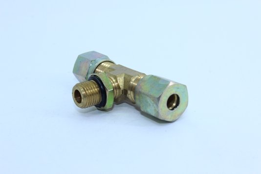Tee macho central 6mm x m12 x 1,5mm