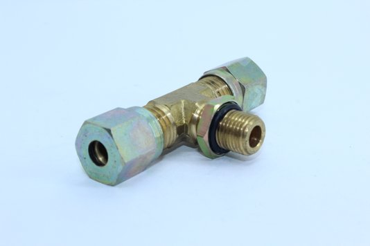 Tee macho central 6mm x m12 x 1,5mm