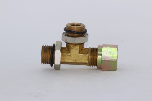 Tee tubo macho/macho 10mm x m16 x m16