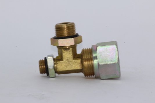Tee tubo macho/macho 16mm x m16 x m12