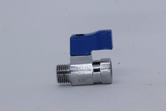 Torneira macho / fêmea mini 1/4 bsp