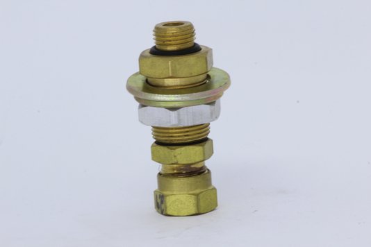 União de anteparo 12mm x m16 x 1,5mm