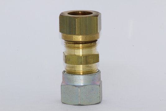 União emenda em metal 16mm