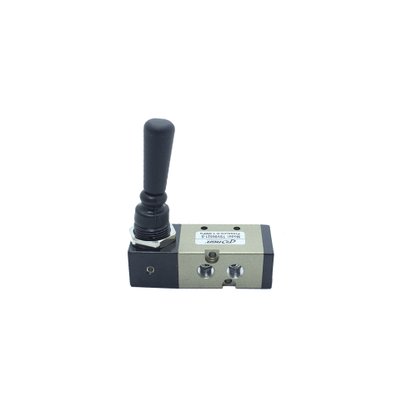 Válvula de Alavanca 5/2 Vias com Rosca 1/8" BSP