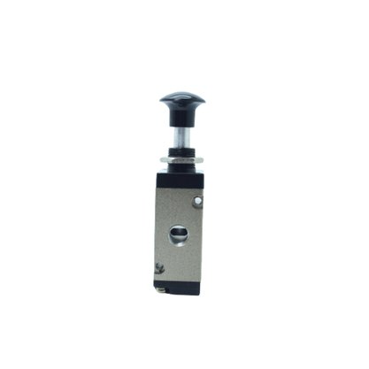 Válvula de Botão 5/2 Vias com Rosca 1/8" BSP