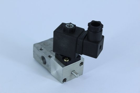 Válvula solenóide 3/2 vias 24 v fluair