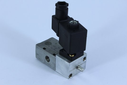 Válvula solenóide 3/2 vias 24 volts fluair