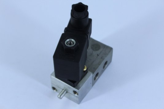 Válvula solenóide 3/2 vias 24 volts fluair
