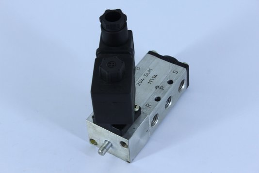 Válvula solenóide 5/2 vias 24v fluair