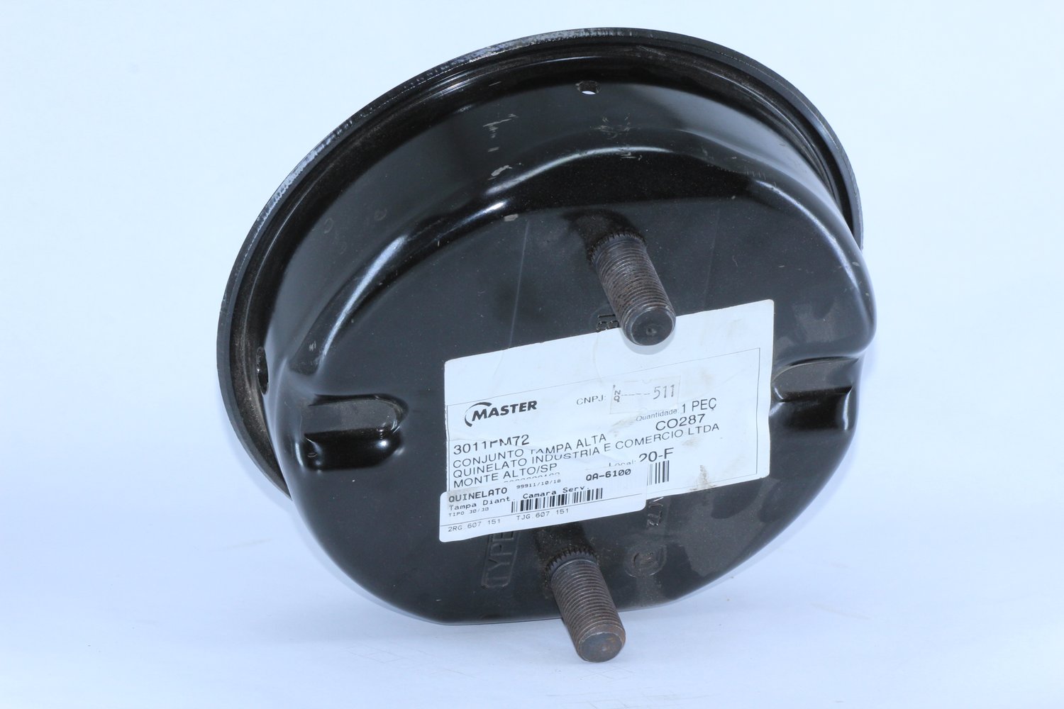 Tampa dianteira spring brake tipo 30 120mm quinelato