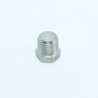 Bujão em metal 1/8 npt (plug sextavado)