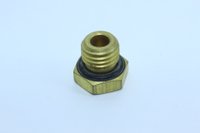 Bujão em metal com oring m14 (plug sextavado)