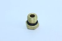 Bujão em metal com rosca m12 (plug sextavado)