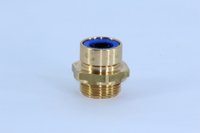 Conector para tubo 12 x 1,5mm c/ rosca m22