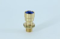 Conexao reta m10 x 1,0mm tubo 6mm