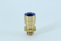 Conexão reta m12 x 1,5mm tubo 10mm