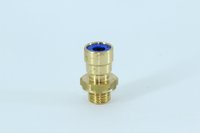 Conexão reta m12 x 1,5mm tubo 6mm