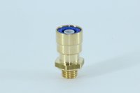 Conexao reta m12x1,5mm para tubo 10 x 1,0mm