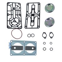 Jogo de reparo completo compressor de ar scania knorr