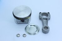 Pistão e biela para compressor de ar para mbb