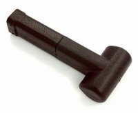 Punho da válvula do manetim marrom quinelato