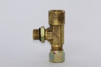 Tee tubo macho/fêmea 10mm x m16 x m16