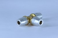 Tee união emenda 6mm conexão rápida