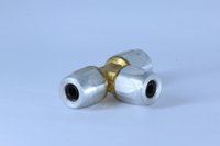 Tee união emenda 8mm conexão rápida