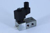 Válvula solenóide 3/2 vias 24 volts fluair