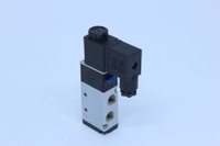 Válvula solenóide 5/2 vias 1/4 24 vdc fluir