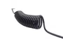 Chicote eletrico espiral 5,5m - 7 vias carreta com led