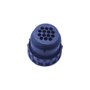 Conector circular macho de 14 vias