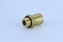 Conector roscado p/ tubo 10 x 1,5mm c/ rosca m16