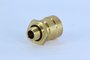 Conector roscado p/ tubo 16,20mm c/ rosca m16