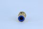 Conector roscado p/ tubo 8 x 1,0mm c/ rosca m12
