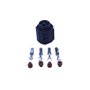Kit conector 4 vias fêmea p/ volvo fh