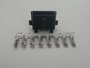 Kit conector e terminais 16 vias linha vw