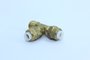Tee macho lateral tubo 1/4 x rosca 1/8 npt