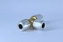 Tee união emenda 8mm conexão rápida